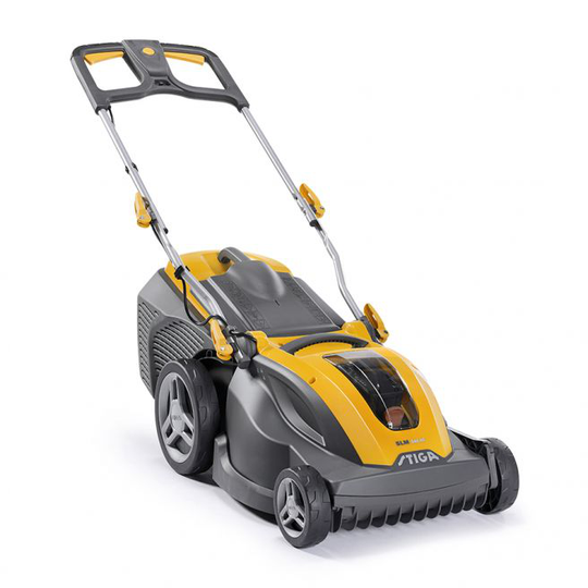 Stiga SLM 540 AE (2inONE) - 48V Plæneklipper inkl. 4,0 Ah batteri
