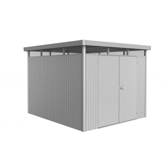 Biohort Highline H5 Dobb. Dør Sølv Metallic Redskabsrum