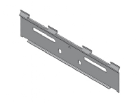 WIBE GROUP Koblingsbeslag for kabelbakke højde 60 mm, bredde 250 mm El-forzinket