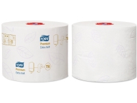 Toiletpapir Tork T6 Premium Extra Soft Mid-Size 3-lag hvid 70m - (27 ruller pr. karton)