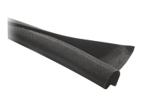 VivoLink - Udvidbar omspunden kabelkasse - 25 m - sort