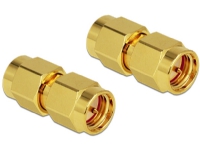 Delock - Antenneadapter - SMA (han) til SMA (han)