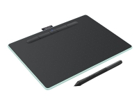 Wacom Intuos Creative Pen Medium - Digitizer - 21.6 x 13.5 cm - elektromagnetisk - 4 knapper - trådløs, kabling - USB, Bluetooth - pistaciegrøn