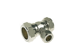 VSH kompression tee krom 15 mm