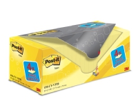 Blok 3M Post-it® Notes 76x76 mm gul ValuePack - (20 stk. blokke)