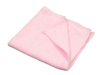 Microfiberklud rød 40x40cm 10stk/pak - (10 stk.)
