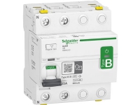 Acti9 PFI-afbryder RCCB-ID, 4P, 40A 300mA, 415V AC/DC, klasse B, med enkelt terminal, 72 mm
