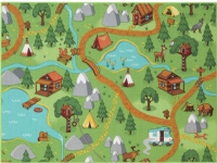 Bil Legetæppe Hiking 95 x 133 cm