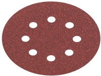 Bosch SLIBEBLAD 125MM RØD K60 5 STK