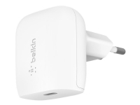 Belkin BOOST CHARGE Wall Charger - Strømforsyningsadapter - 20 Watt - Fast Charge, PD (USB-C) - hvid