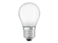 OSRAM STAR CLASSIC P - LED-filament-lyspære - form: P45 - matteret finish - E27 - 4 W (tilsvarende 40 W) - klasse E - varmt hvidt lys - 2700 K