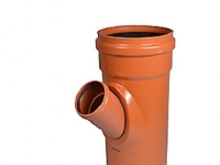 PVC-grenrør 45° 315x160mm - Wavin