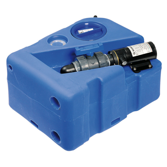 Septiktank 40L med Maceratorpumpe 12V 50 x 39 x 30 cm