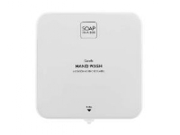 Dispenser front Soap-In-A-Box Hand Wash Hvid blank til 450 ml poser,12 stk/krt
