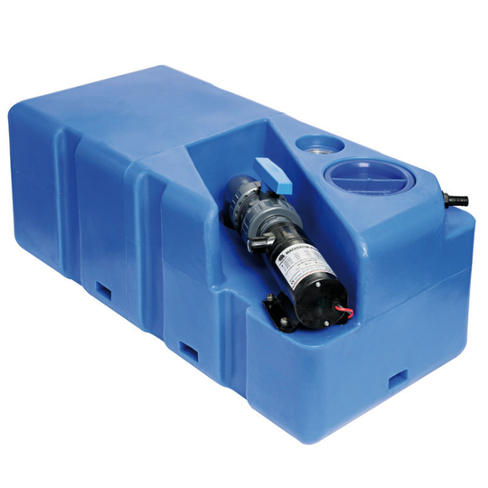 Septiktank 80L med Maceratorpumpe 12V 80 x 39 x 30 cm
