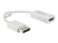 Delock - Video transformer - DisplayPort - HDMI - hvid