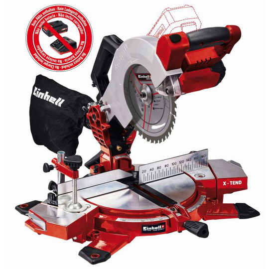 Einhell Akku-kap-/geringssav Ø210 mm 18 V Li-ion Solo - TE-MS 18/210 Li-Solo