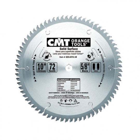 CMT Klinge 250x3,2x30 Z72 TF - 223.072.10M