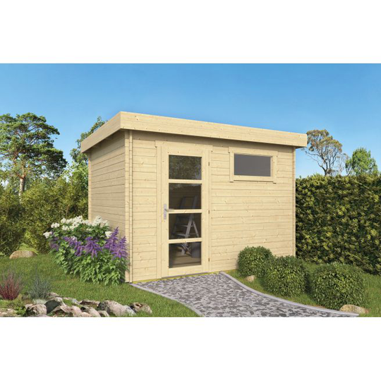 Providence Bjælkehytte 28 mm - 400776N - 8,32 m²