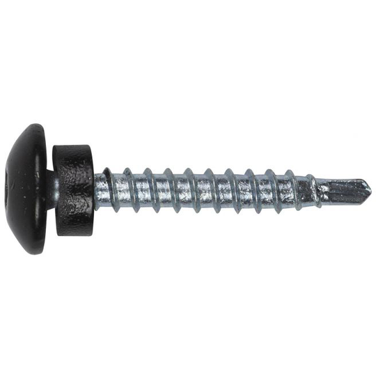 ITW FARM+ D, Udendørs - Farmerskrue - 4,8 x 35 - sort - 153629