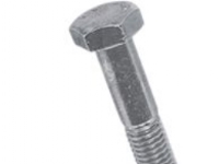 6kt bolt M16x100 8.8 - FZV DIN 931 6kt skruer delgevind stål 8.8 25stk