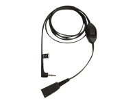 Jabra - Kabel til hovedsæt - Quick Disconnect han til stereo mini-jackstik han - for Alcatel 8 Series IPTouch 4038, 4068