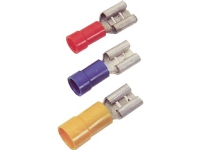 ELPRESS Isoleret spademuffe A1507FLS, 0,5-1,5mm², 6,3x0,8 - (100 stk.)