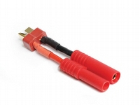 Adapter Stik 4mm Bullet/HTX T-Plug