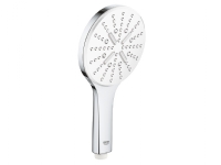 Grohe RSH SmAct 130 håndbrs - 3 sprays, sprayplade moon white, Grohe Rain med DripStop