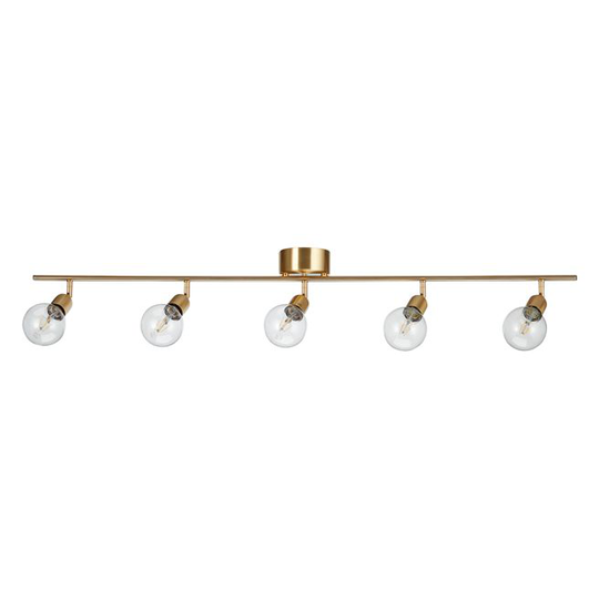 Belid Regal messing 6385 - Spotskinne 5 spot