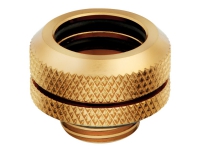 CORSAIR Hydro X Series XF Hardline 14mm OD Fitting - Kølevæske system tilpasning - guld (pakke med 4)