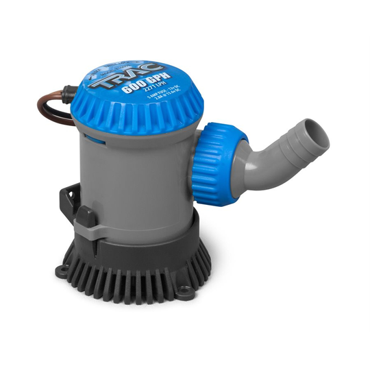 Lænsepumpe trac, 600gph, 12v