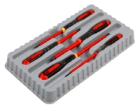 BAHCO ERGO LAUS skruetrækkersæt BE-9881S, består af BE-8220S, BE-8040S, BE-8050S BE-8610S, BE-8620S