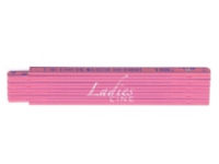 Rieffel 1601 P LL, Metric, cm,mm, Pink, cm/mm, III, 1 m