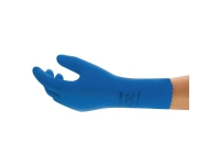 Handsker Ansell Universal Plus 87-665, blå, str. 9,5 - 10, pakke a 1 par