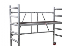 Jumbo Foldestillads - 178SKL, 74x178 cm., Platformshøjde 1,55 mtr.