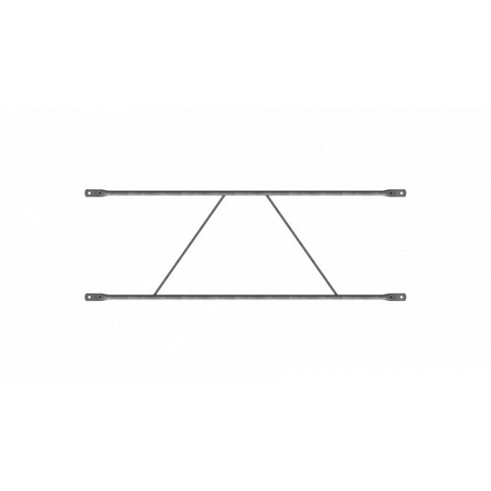 JUMBO Uniflex Stål Facade Ryglæn 180cm.