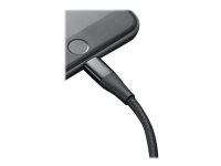 Anker Powerline+ II - Lightning-kabel - USB-C han til Lightning han - 1.8 m - dobbelt afskærmet - sort - Power Delivery support