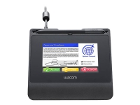 Wacom STU-540 - Signaturterminal m/ LCD-skærm - 10.8 x 6.5 cm - elektromagnetisk - kabling - seriel, USB 2.0 - sort