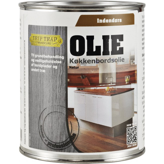 Trip Trap Køkkenbordsolie Natur 0,75lt