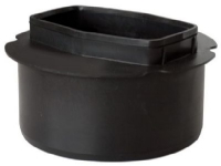Adapter for lodret udløb 110mm - ACO V100PS