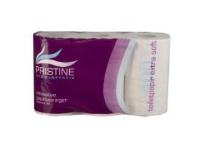 Toiletpapir Pristine Extra Soft 2-lag 48 m Nyfiber,10 pk x 6 rl/krt