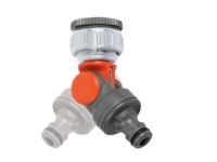 Gardena Vinklet hanekobling 33,3mm - G 1 / 26,5mm G 3/4 / 21mm G 1/2 (2998-20)