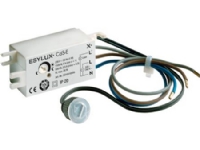 ESYLUX Skumringsrelæ CDS-E, IP 20/44 for indbygning i belysning eller dåse 5-300 lux, 5A 230V AC, 50Hz hvid RAL9010