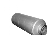 lyddæmp. Ø125 L=900 - isolering 50mm