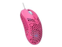 Nordic Gaming Vapour NG-MS20 - Mus - optisk - 7 knapper - kabling - USB 2.0 - pink