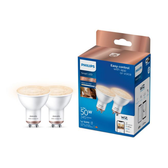 Philips Smart LED Tunable white - Spot GU10 2-pak