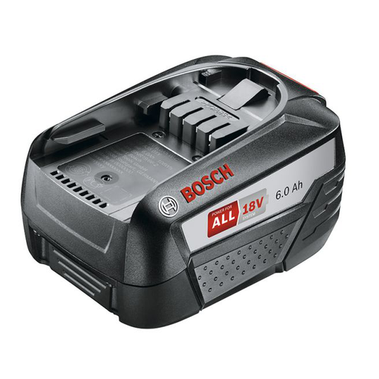 Bosch Akku PBA 18V 6.0Ah Lithium-ion Batteri - 1600A00DD7