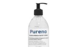 Pureno håndsprit 500ml - Gel 85% alkohol, m/pumpe