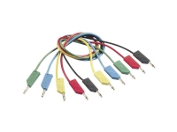 SKS Hirschmann CO MLN 200/1 Prøveledning [Lamelstik 4 mm - Lamelstik 4 mm] 2.00 m Blå 1 stk